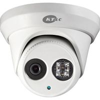 KT&C KNC-p4TR3XIR 4 Megapixel Rugged IR Turret Camera, 2.8mm, White