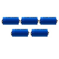 5 x Rechargeable Battery 2/3AA NiCd with Tabs for Solar Light FAST USA SHIP