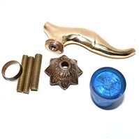 Decorative Walking Stick Cane for Men and Women with Metal Brass Handle (Elephant)