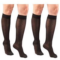 Truform Compression 15-20 mmHg Sheer Knee High Stocking