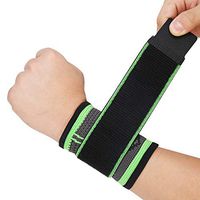 Wrist Braces with Adjustable Compression Strap,Wrist Band for Workout Men & Women,Weight Lifting,Strength Training,Tennis,Basketball Wrist Wraps(L)