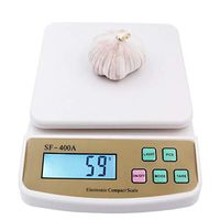 10Kg 1G Libra Digital Kitchen Scales Counting Weighing Electronic Balance Scale Sf 400A 15%,