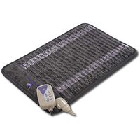 Ereada FIR Amethyst Bio Magnetic Mat - 31"L x 20”W Mini - 220-240V European Version - 7 Levels 30-70°C Far Infrared Heating - 8 Levels 8-64 Hz PEMF - Negative Ion - FDA Reg Korean Manufacturer - Gray