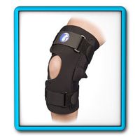 BungaBrace Pro Knee Support-Size 2XL Color: Black