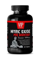 Nitric Oxide Powder Supplement - Nitric Oxide Pre-Workout Booster 3150mg - with L-Arginine (1 Bottle 90 Tablets)
