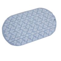 GHHZZQ 2 Pieces Child Bathtub Mats Non-Slip Soft Skin-Friendly Swimming Pool Baby Store Carpet, 4 Colors, 0.5 cm Thick (Color : White, Size : 34x48cm)