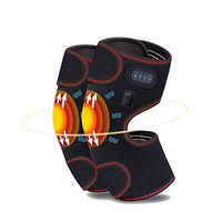 ZWPY Electric Heated Knee Pads, Heating and Vibration Massage Knee Brace Wrap for Osteoarthritis Rheumatic Arthritis Joint Pain Relief