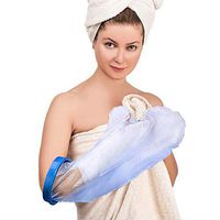 Adult Arm Cast Cover for Shower - Coobee Reusable Waterproof Bandage Protector Keeps Casts Dry Cast Sleeve Covers Wound of Half Arm, Hands, Wrists, Elbow, Fingers, Burns (23.6 * 13.4 * 7.8 inch)