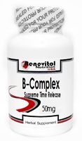 B-Complex 50mg Supreme Time Release 200 Capsules ~ Renevitol by Renevitol