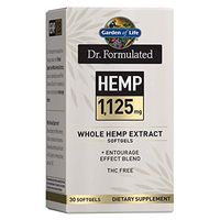 Garden of Life Dr. Formulated Hemp One a Day Softgels, 1125 mg