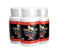 TROYA Erect 3X Natural Male Effective libido Strength, Energy, Pills, 8-Pack. Increase potency, Vitality and sexual drive