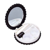 Contact Lens Box, Sandistore Biscuit Candy Color Contact Lens Box Case for Eyes Care Kit (Brown)