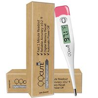 Digital Basic Body Thermometer for Armpit, Oral or Rectal Use, Fever Reminder Clinical Temperature Thermometer with Accurate Readings