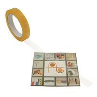 J.V. Converting CELLO-1/CLR07572 JVCC CELLO-1 Cellophane Sealing Tape (Biodegradable): 3/4" x 72 yd., Clear