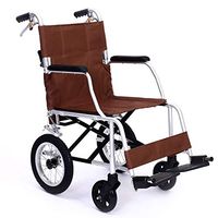 ChenCheng Wheelchair, Light Folding, Aluminum Frame, Old Man Scooter Medical Supplies