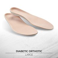 Vasyli Low Cost Diabetic Orthotic, Large, Prevents Pressure Ulcers, Diabetic, Extra-Wide Shoes, Total Contact & Comfort, Protects Insensitive & Hypersensitive Feet, Heat Moldable, Fast Pain Relief