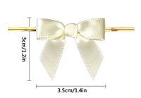 8 Color Gift Bows,Red Twist Tie Bows for Bakery Candy Lollipop Cello Bag(50 Pack)