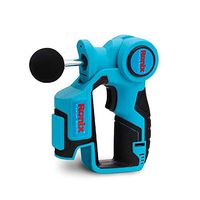 Zonex Massage Gun for deep Muscle Repair. Compact Handheld percussive Muscles Stimulation Device, Professional Electric Cordless Percussion Massager for deep Tissue Muscle Therapy. (Blue/Black)