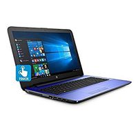 HP 15.6 inch HD Touchscreen Laptop, Intel Core i5-7200U Processor 2.5GHz, 12GB DDR4 RAM, 1TB HDD, HDMI, Bluetooth, SuperMulti DVD, WiFi, HD Webcam, Windows 10 -Noble Blue