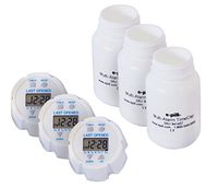 e-Pill TimeCap and Bottle 3 Pack - Last Opened Time Stamp – Set Up to 24 Alarms