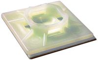 L.H. Dottie DT75S Cable Tie Mounting Base, 0.74-Inch Width by 0.19-Inch Height, Natural, 100-Pack
