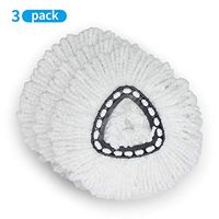 3 Pcs EasyWring Spin Mop Refill Compatible with EasyWring Spin Mop Refills