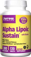 Jarrow Formulas Alpha Lipoic Sustain , 120 Tablets, (Pack of 2)