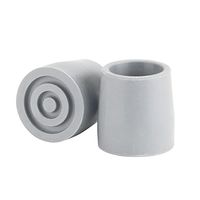 Drive Medical Utility Replacement Tip, Gray, 1-1/8 Inch