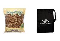 Darice DIY Crafts Supplies Gift Wrapping Filler Paper Shredded Natural 170 Cubic inches (4 Pack) 5303 01 Bundle with 1 Artsiga Crafts Small Bag