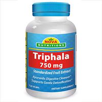 Triphala 750 mg 120 Vcaps by Nova Nutritions