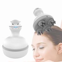 MUJING Cat Scalp Massager Electric Multifunction Hand Head Claw Massager Rechargeable Comfortable and Relaxing Bionic Low Noise Silicone Pet Massager