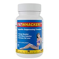 FatWhacker Natural Fat Blocker and Appetite Suppressant Supports Weight Loss 60 Tablets