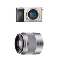 Sony Alpha a6000 Interchangeable Lens Camera with 50mm Lens (Silver)