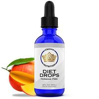 Crown Nutrition Keto Diet Drops - African Mango Extract, L-Ornithine, L-Carnitine, L-Arginine, L-Glutamine, Maca, Niacin, Pygeum Africanum, Beta-Alanine, Rhodiola, Astragalus
