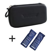 Insulin Travel Cooler Bag, Diabetic Medication Insulated Case, Cooling Wallet Organizer for Diabetics Medication Keep Cool with 2 Ice Packs(Black), Waterproof EVA Material Unity-Link