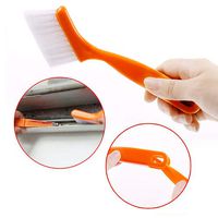 Slendima 2 in 1 Multipurpose Mini Window Track Cleaning Brush Keyboard Dust Shovel