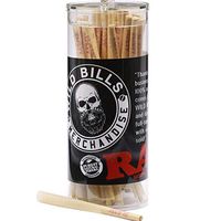RAW Cones Classic Lean Size | 102 Pack | Natural Pre Rolled Papers with Tips Included