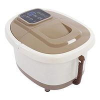 Linqly Automatic Foot Tub,Portable Electric Foot Spa Bath,Roller Foot Bath Bucket,Massage Bubble Heat Soaker Vibration Pedicure Soak Tub