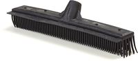 Carlisle 3659203 VersaClean Squeegees/Brushes/Brooms, Set of 12 (12-Inch, Synthetic Rubber, Black)