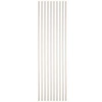 Sammons Preston Reusable 18" Drinking Straws, Pack of 10 Flexible Long Straws with 3/16" Diameter Ideal for Drinking from Wine Bottles & Tall Cups, Dishwasher Safe Straws for Smoothies & Thick Liquids