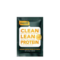 Nuzest Clean Lean Protein - Premium Vegan Protein Powder, Plant Protein Powder, European Golden Pea Protein, Dairy Free, Gluten Free, GMO Free, Smooth Vanilla, Single Serving