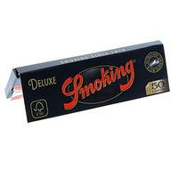 Smoking Medium 1 1/4 Deluxe Rolling Papers -25 Packs (Full Box)- 50 Leaves/Pack
