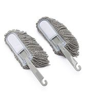 Dri Microfiber Multi-Purpose Household Cleaning Duster - 2 Pack (Gray)