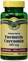 Spring Valley - Turmeric 500 mg, 90 Capsules