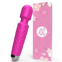 Personal Massager for Women - Shower-Friendly Waterproof Handheld Massager Wand - Rechargeable Cordless Vibrating Wand Massager - Discreet & Quiet - by Highest Heaven