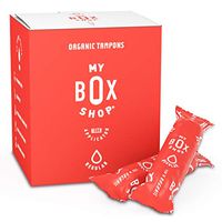 Organic Tampons - Regular Absorbency Organic Cotton Tampons, Natural Tampons Super, Super Tampons Organic, Non-Toxic Feminine Hygiene Products for Vaginal Health (32ct applicator)