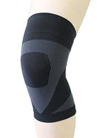 Japan Personal Care - Hayashi Knit Ultra-Thin Fixed Supporter Knee LL Size Black *AF27*
