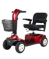 Golden Technologies - Companion - Full Sized Scooter - 4-Wheel - Red