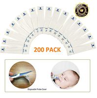 200 Pack Digital Thermometer Probe Covers - Disposable Universal Electronic Oral Rectal Thermometer Covers