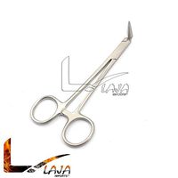 LAJA IMPORTS Williams Splinter Forceps 5.5" Right Angle 90º Serrated FINE Point